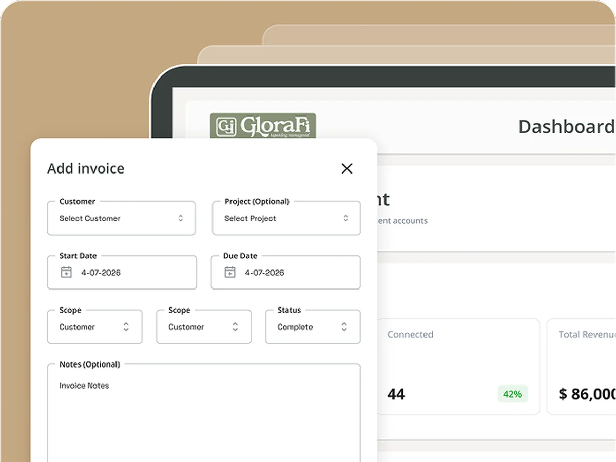 GloraFi — Branded, and shareable without a login